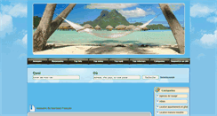 Desktop Screenshot of annuairetourisme.eu